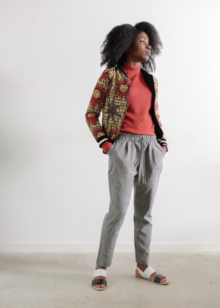 african print jacket